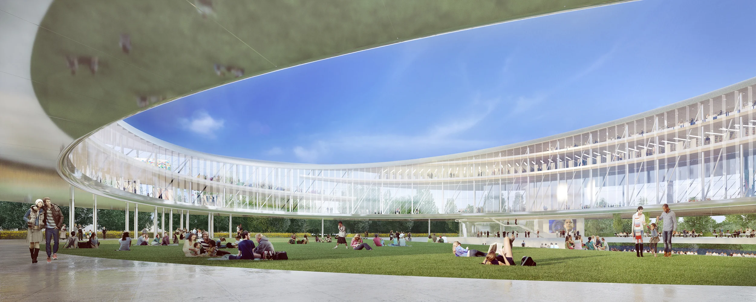 Obama Presidential Center - Jackson Park — John Ronan Architects